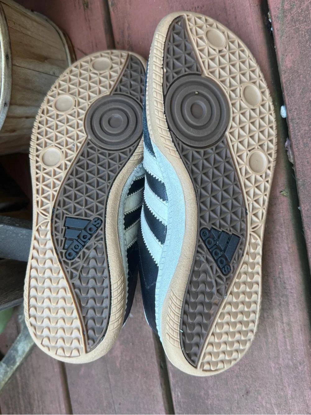 Retro Adidas Samba Black Mens 5 Women 6